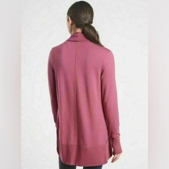Athleta Pranayama Wrap Victorian Berry Size L - Picture 3 of 13